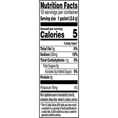 Gatorade - Sports Drinks G Zero Powder Packets Glacier Freeze, 0.10 Ounce(Pack of 10)