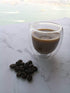 Gmark Espresso Cups Shot Glass 2.7-Ounce Coffee Set of 4 -Double Wall Thermo Insulated GM2028