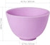 5 Pcs 10.5X7CM Home Use Odorless Anti-drop Silicone Bowl Facial Mask Mixing Bowl Prep Measuring Bowl (M)