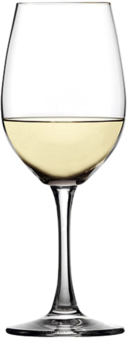 Spiegelau Wine Lovers White Wine Glasses, Set of 4, European-Made Lead-Free Crystal, Classic Stemmed, Dishwasher Safe, Professional Quality White Wine Glass Gift Set, 13.4 oz