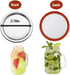 SMOOTHCLUE Canning Lids, 200 Count Canning Lids Regular,Canning Jar Lids,Mason Jar Canning Lids, Food Grade Material Leak Proof & Airtight (70mm )