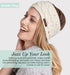 Brook + Bay Womens Winter Ear Warmer Headband - Fleece Lined Cable Knit Ear Band Covers for Cold Weather - Soft & Stretchy Head Wrap