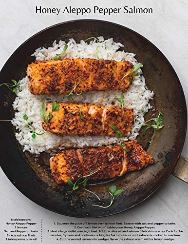 Honey Aleppo Pepper Seasoning (3.8 oz. Cube) A Sweet and Savory Unique Seasoning Blend with a touch of heat. There is NOTHING like it on the market.