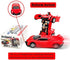 FQDVM Transformers Robot Car 2 in 1 Best Toys for 3 4 5 6 7 8 Year Old Kids? Christmas Birthday Gifts for 3-12 Year Old Boys Girls(Red)