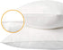 Precoco Pillow Cases King Size-100% Cotton Pillowcase Covers with Zipper Hidden, Breathable & Ultra Soft/Pillow Covers for Easy Care,2 Pack/White