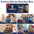 Beard Kit for Men Gifts - Beard Care Kit Gifts Set with Beard Oil, Beard Balm, Beard Brush & Comb, Scissors - Men Stocking Stuffers Christmas Gifts for Men Dad Husband Grandpa Brother Boyfriend