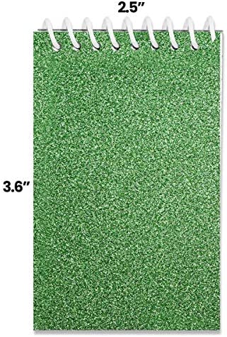 Mini Prism Spiral Notepads - (Bulk Pack of 24) Small Pocket Mini Notebooks for Kids, 2.5 Inch x 3.6 Inch - 20 Sheets Per Book, Top Bound Spiral Memo Note Pads for Party Favor Gifts and Goodie Bags