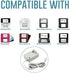 DSi Charger Kit, AC Power Adapter Charger and Stylus Pen for Nintendo DSi, Wall Travel Charger Power Cord Charging Cable