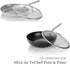 TECHEF - Tempered Glass Lid with Stainless Steel Handle (12-Inch)