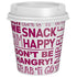 Dixie To Go Snack Cups with Lids, 10 Ounce Travel Size, 24 Count Disposable Paper Cups