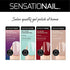 Sensationail Gel Nail Polish, “Cheers to 10 Years” Clear with Purple Glitter For up to 2 Weeks of Dazzling Color, LED Nail Lamp Required, Long-Lasting Finish, No Dry Time, 0.25 Fl Oz