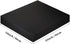 Cocktail Table Covers Spandex Square Table Cloth Stretchable Fitted Tablecloth Elastic Edge Card Table Cover Cover for Square Table Home Kitchen Coffee Bar Supplies, 34 x 34 Inch (Black, 2)