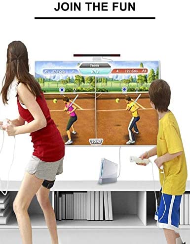 Wii Accessories Bundle - Wii AC Power Adapter Block, Composite AV Cable Cord and Wired Motion Sensor Bar for Wii
