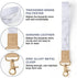 EcoVision Keychain Lanyard for Keys, Wristlet Key Chain for Women, Key Holder Lanyards with 2 keyrings