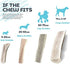 hotspot pets Premium Split Elk Antlers for Dogs - 7 Inch Large Antler Dog Chews (2 Pack) Naturally Shed Antler Bone for Large Breed Aggressive Chewers - Made in USA - Promotes Dental Hygiene