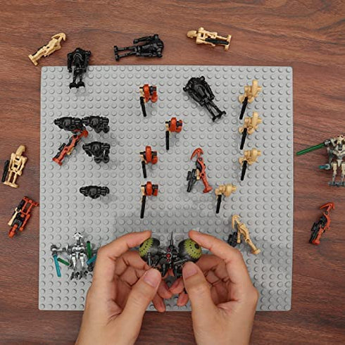 strawjoy Battle Droids 27 Pack Building Sets, Space Wars Clone Army Collectible Action Figure Toys Gifts Packing Box 180 PCS
