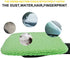 eFuncar Microfiber Cleaning Cloth for Windshield Cleaning Tool, Windshield Cleanner Wand Replaceable Glass Cleaning Bonnets, Interior Auto Window Cleaner Washing Pads, Fit 5”, Green, 5 Pack