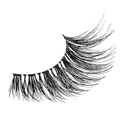 iENVY by KISS So Wispy 08 Multi Pack 5 Pair Lashes Made of Premium Human Hair KPEM67 (1 Pack) Voluminous Wispy Style
