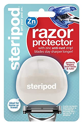 Steripod Razorpod - Clip-On Razor Protector (Pearl White)