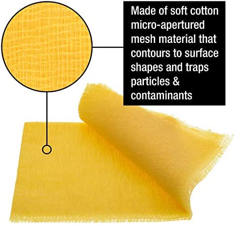 Dura-Gold - Pure Gold Superior Tack Cloths - Tack Rags (Box of 12) - Woodworking and Painters Professional Grade - Removes Dust, Sanding Particles, Cleans Surfaces - Wax and Silicone Free, Anti-Static