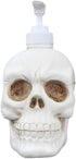 HEMOTON Skull Empty Dispenser Bottle for Hand Soap Shampoo Lotion Shower Gel Liquid Halloween Gothic Decor