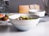 Luna 4PC 6.75" 32oz Calm Blue Porcelain Bowls | Microwave safe bowls l Cereal bowls | Pasta bowl | Large soup bowl | ceramic bowl | Kitchen bowls | Salad Bowls | Noodle bowls| Big bowl | Serving bowls