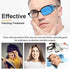 eZAKKA Eye Patches for Adults, Eye Patch for Glasses Silk Patch for Lazy Eye Amblyopia Strabismus and After Surgery (Navy Blue+Black)