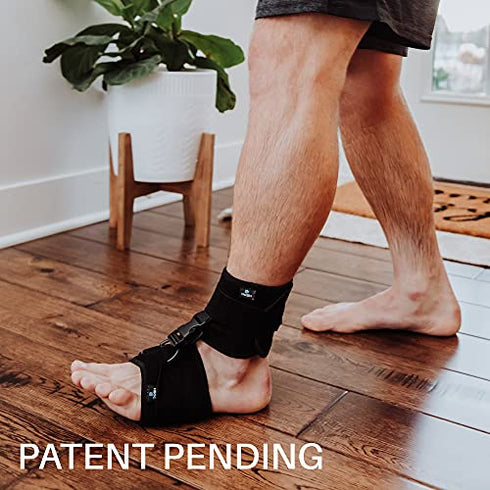 DOSH AFO Foot Drop Brace - Drop Foot Brace for Walking - Use as a Left or Right AFO Brace - Ankle Foot Orthosis Support Brace for Men and Women - Drop Foot Braces are used for Stroke, MS, & much more…