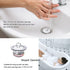 VARNAHOME Stainless Steel Bath Tub Drain Assembly W/Wash Tray Plug for Bathtub or RV Mobile Showers