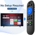 Universal for Roku TV Remote, Replacement for Hisense, TCL, Sharp Roku TV Remote, Remote Control Replacement for Roku TV with Netflix, Sling, Hulu, Now Button and Battery