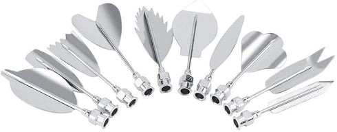Stainless Jelly Molds, 3D Gelatin Jelly Molds Stainless Steel DIY Pudding Art Needle Syringe Cake Decorating Tool mold kit Stainless Jelly Art(?35100‘M))
