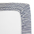 American Baby Company Printed 100% Natural Cotton Jersey Knit Fitted Contoured Changing Table Pad Cover, Navy/Grey Funny Stripes, Soft Breathable, for Boys