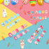 96Pcs Easter Fake Press on Nails for Kids Pre-glue Short Full Cover False Nail Tips Stick on Nails for Children Lovely Gift Girls Nail Art Decoration (Easter Theme)