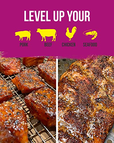Lane's BBQ Q-NAMI Rub Seasoning | Asian Flavor | Gluten Free | No MSG or Preservatives (4oz)