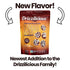 Drizzilicious Cookies & Cream 4oz Single Pack | Mini Snack Chocolatey Rice Cakes | Vegan Air Popped Chia, Quinoa, Flax Snack