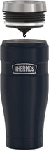 THERMOS Stainless King Vacuum-Insulated Travel Tumbler, 16 Ounce, Midnight Blue