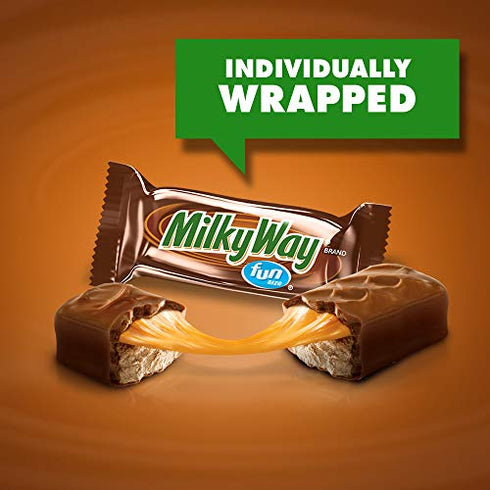 MilkyWay Chocolate Candy Bar Fun Size, 10.65 Oz (ZZDF634050 SINGLE)
