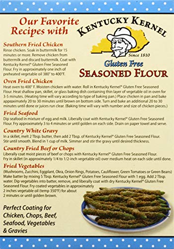 Kentucky Kernel Gluten Free Seasoned Flour, 10 Ounce