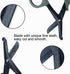 EFORCAR Medical Shears, Trauma Bandage Scissors,EMT Paramedics Nurses First aid Sharp Stainless Steel Saw Tooth Black Green Scissors,(2 Pack)