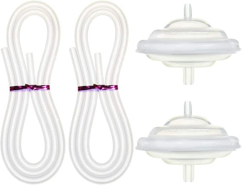 PumpMom Backflow Protector and Tubing for Spectra, Replacement Breast Pump Parts for Spectra S1 Spectra S2 Spectra 9 Plus (Not Original Spectra S2 Accessories)