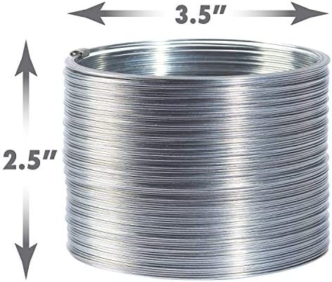The Original Giant Slinky Walking Spring Toy, Metal Slinky, Toys for 3 Year Old Girls and Boys, Party Favors, Fidget Toys, by Just Play