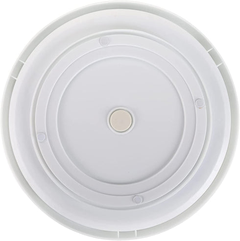 Bekith 2 Pack Non-Skid Pantry Cabinet Lazy Susan Turntable, 12-Inch Single Round Rotating Kitchen Spice Organizer for Cabinets, Pantry, Bathroom, Refrigerator, Gray
