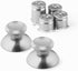 Metal Thumbsticks Joysticks for Xbox One, Aluminum Alloy ABXY Bullet Buttons Analog Grip Replacement Parts for Xbox One, for Xbox One S/X/Series X Controllers with Installation Tools(Silver)