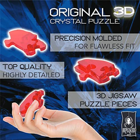 Original 3D Crystal Puzzle - Skull Black