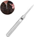 YARNOW 3pcs Puer Puerh Tea Knife Needle Stainless Steel Ice Pick for Breaking Prying Cake Brick Restaurant Bar Home Use Silver