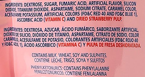 Klass Listo Strawberry Drink Mix