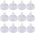 Floating Tealight Candles Battery Operated, Water Activated Sensor LED Flameless Flickering Tea Lights for Wedding Party Bathroom Pool SPA Aquarium Xmas Halloween - Warm White
