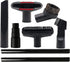 GEBDSM 8 Pcs Vacuum Attachments, 1 1/4" Vacuum Cleaning Tools Kit for Shop Vac Accessories with 32mm/ 1.25" Extension Wands and Hose Adapter