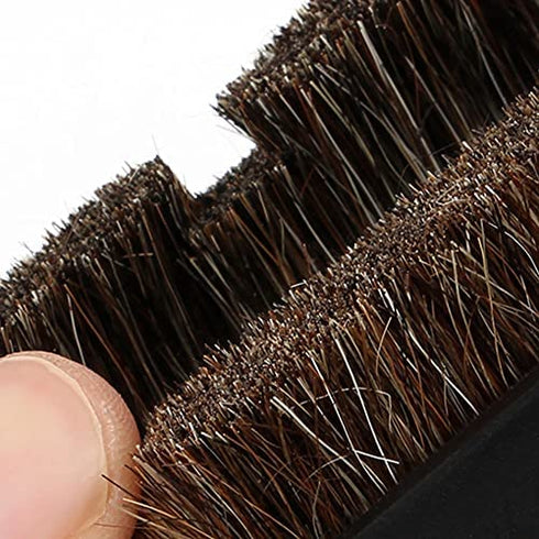 GIB cleaningtool 32mm 1 1/4 inch Hardwood Floor Brush 1.25inch Vacuum Brush Multi Surface Vacuum Attachments 360 Degrees Swivel Head Hard Floor Brush 12in Wide
