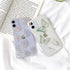 LUSAMYE iPhone 11 Case with Screen Protector, Clear Cute Butterfly Design Soft TPU Electroplated Cover Bling Glitter Cool Slim Trendy Pattern for Girl Women Apple iPhone 11 Phone Case - Butterfly